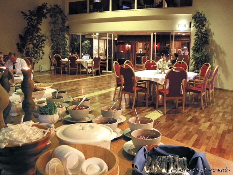 Stiklestad Park Hotel فيردال المطعم الصورة